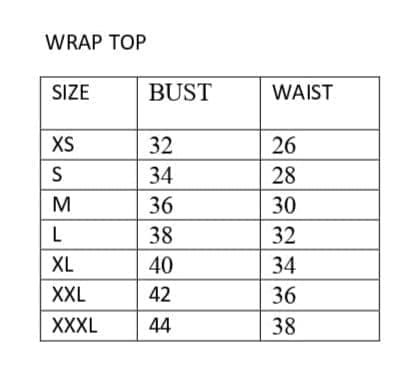 Purple Batik Printed Wrap Top view 5
