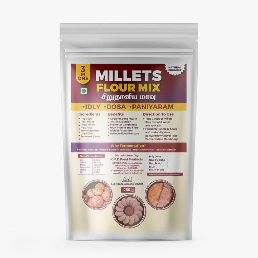 MILLET FLOUR MIX 500g view 2