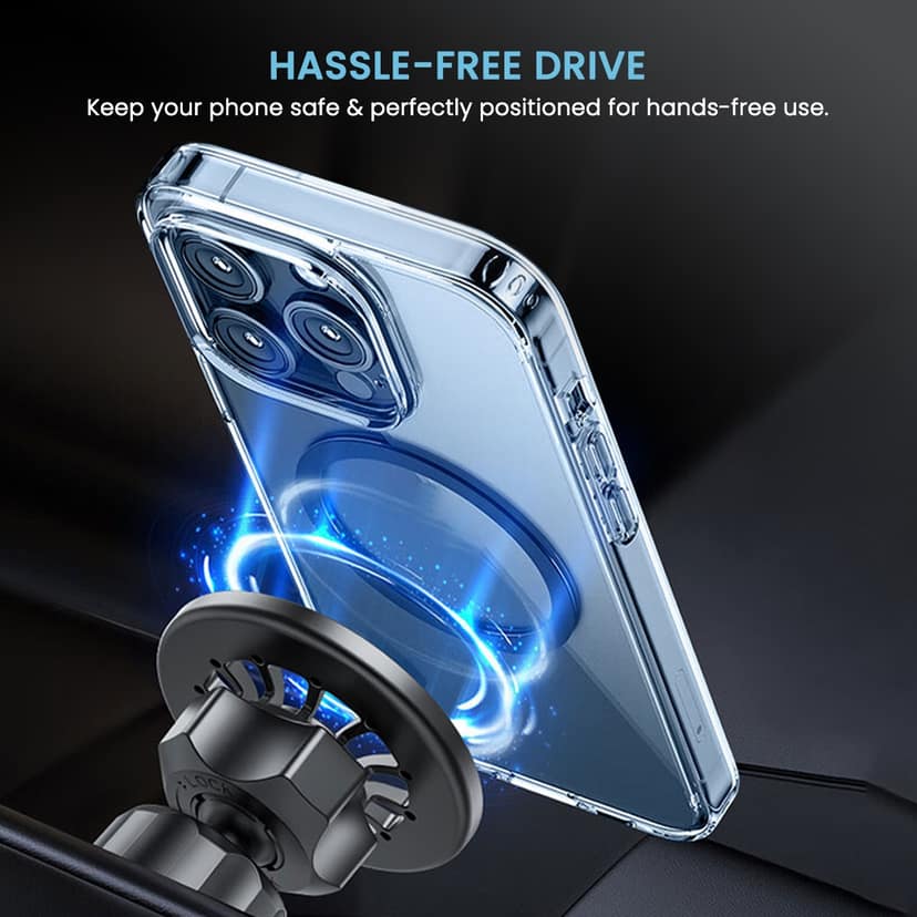 Portronics Mogun 2, Car phone holder, Easy Installation, Uninterrupted Air Flow, Wide Compatibility, Strong Magnet view 2
