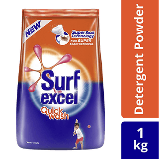 Surf Excel Quick Wash Powder, 1 Kg
