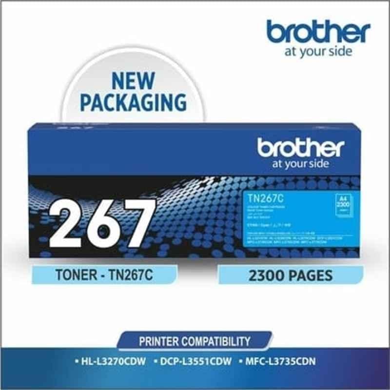 Brother Tn-267 Cyan Toner Cartridge view 3
