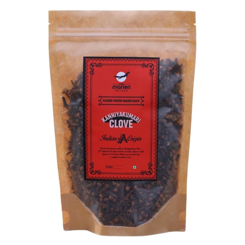 Nilgiri Marten Kanniyakumari Cloves (Laung), GiTagged, 21% Oleoresin Content