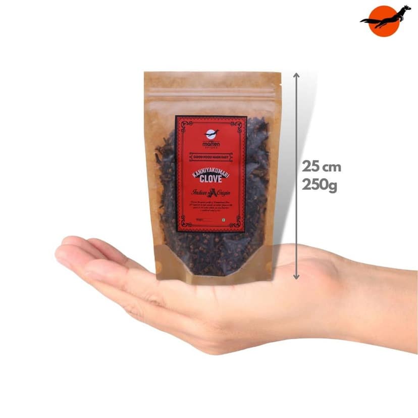 Nilgiri Marten Kanniyakumari Cloves (Laung), GiTagged, 21% Oleoresin Content view 6