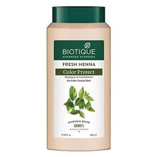 BIOTIQUE SHAMPOO BIO HENNA LEAF 340ML