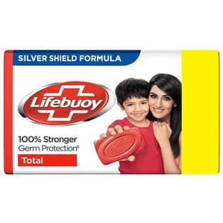 Lifebuoy Total Soap - 100% Stronger Germ Protection, 125 gm