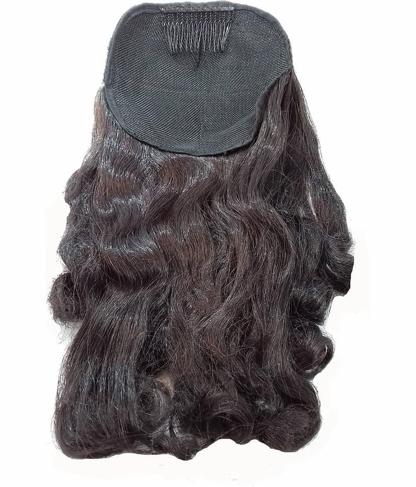 jasmina Black Hair Extension ( Pack of 1 ) view 2