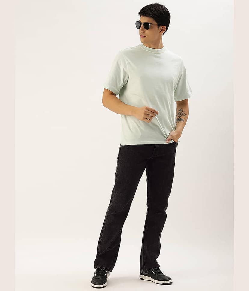 Bene Kleed Regular Fit Bootcut Men's Jeans - Black ( Pack of 1 ) view 4
