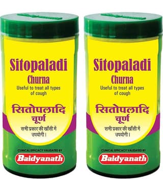 Baidyanath Sitopaladi Churna Powder 60 Gm Pack of 2