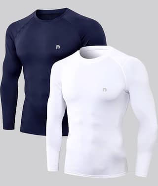 NEVER LOSE Black Polyester Slim Fit Men's Sports T-Shirt ( Pack of 2 )