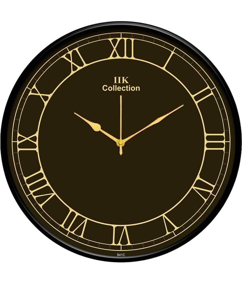 IIK COLLECTION - Circular Analog Wall Clock