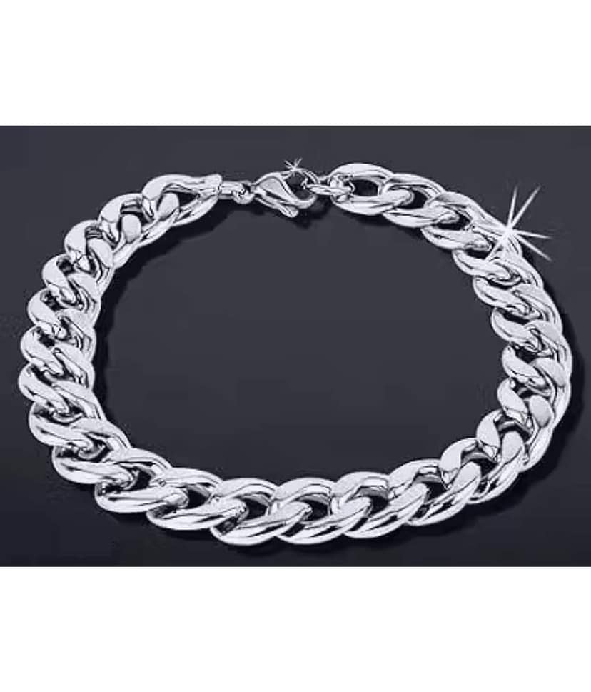 Dzinetrendz Silver Bracelet ( Pack of 1 )