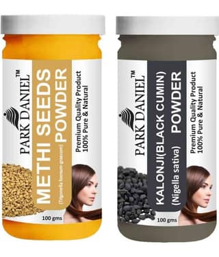 Park Daniel Methi(Fenugreek) & Kalonji(Black Cumin) Hair Mask 200 g Pack of 2