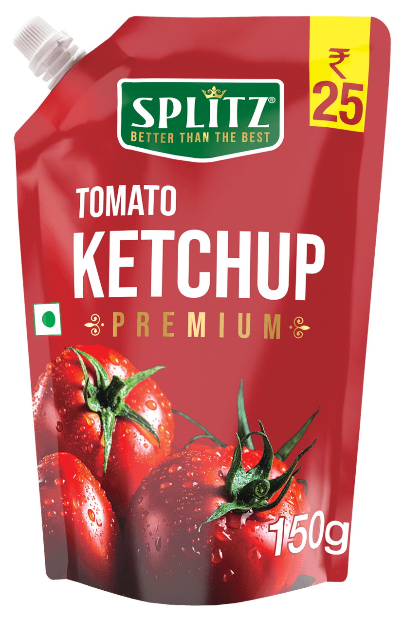 Splitz Tomato Ketchup 150g (Pack of 15)