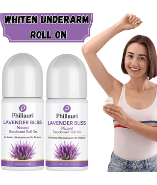 UnderArm Roll On - Whitens & Brightens Deodorant Roll-ons for Unisex