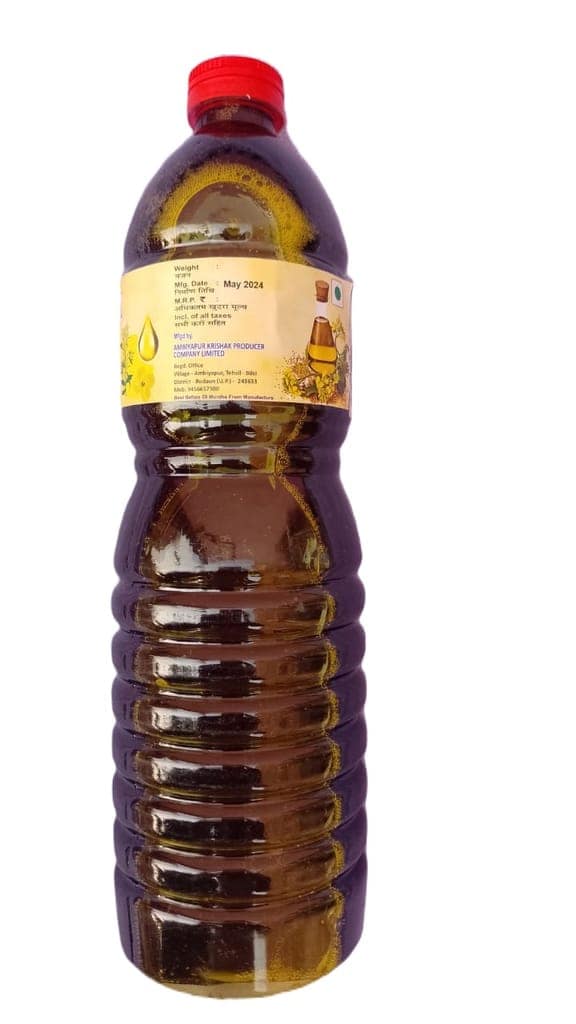 Jai Krishak Mustard Oil - 1 ltr view 4