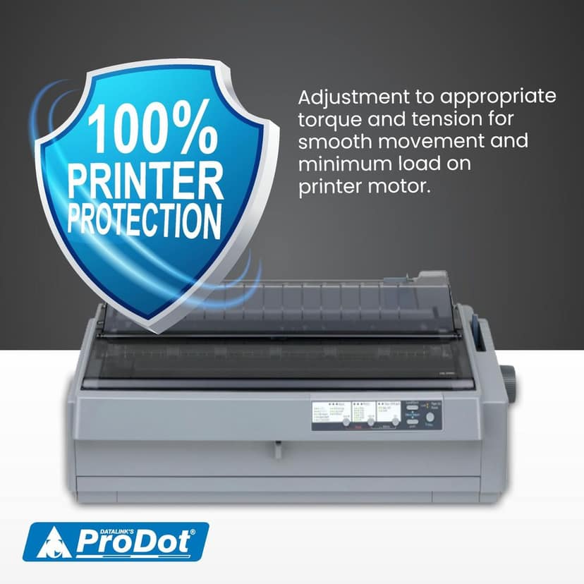 ProDot EPSON LX 800 Dot Matrix Ribbon Cartridge Compatible with Citizen HQP 40, HQP 50, Tribute 124, 7753 Epson Action Printer 3000, 5000+, ERC 19, LQ 200, 850+ LQ 300+, 580, L 1000 view 6