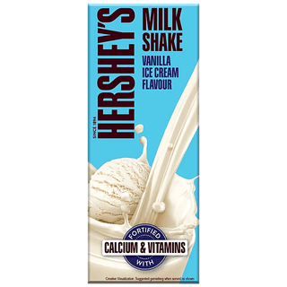 Hersheys Milkshake - Vanilla Ice Cream Flavour, 180 Ml Tetra