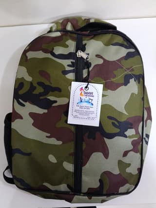 Tanvi Creations Compact Camouflage Backpack