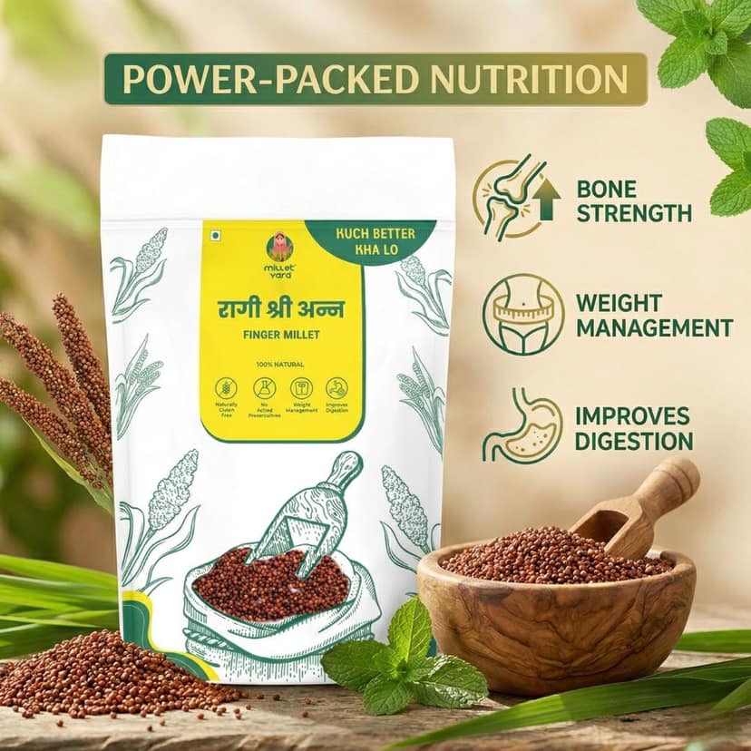 Millet Yard Ragi shreeanna 500 gram view 8