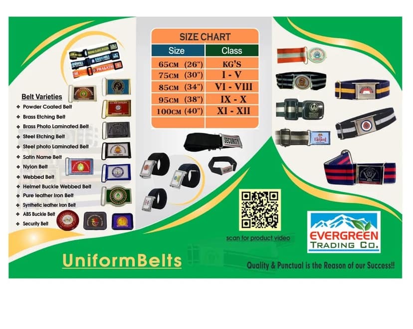 ABS Regular School Belt view 3