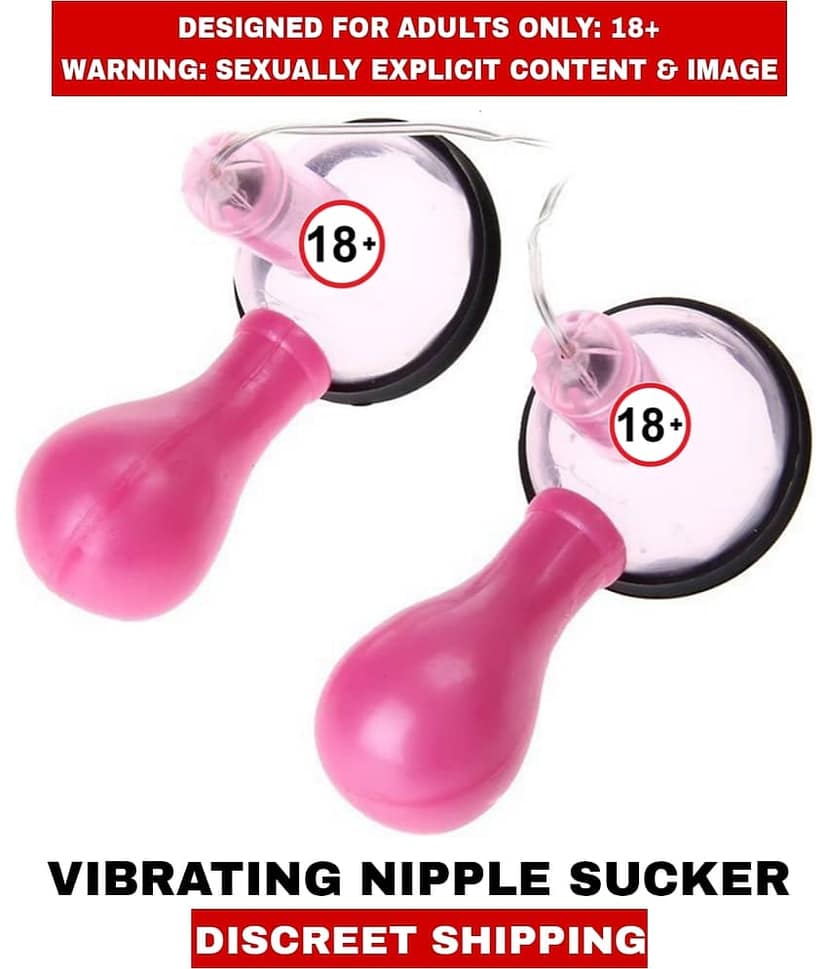 CRAZY BEAUTY Vibrating Nipple Sucker Breast Massager For Women