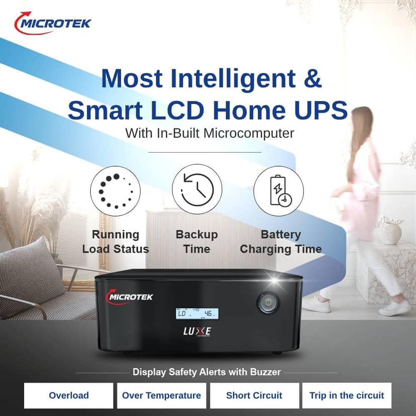 Microtek Luxe 1000 view 2