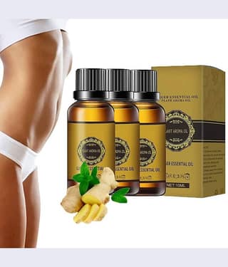 Oilanic Fat Loss Oil Ginger Weight Loss Oil Shaping & Firming Oil 30 mL Pack of 3