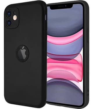 BEING STYLISH Plain Cases Compatible For Silicon Apple iPhone 11 ( Pack of 1 )