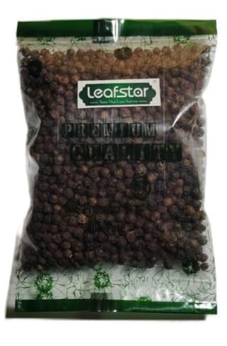 Leafstar Black Pepper Whole /Kali Mirch Sabut - 50 gm - One pack
