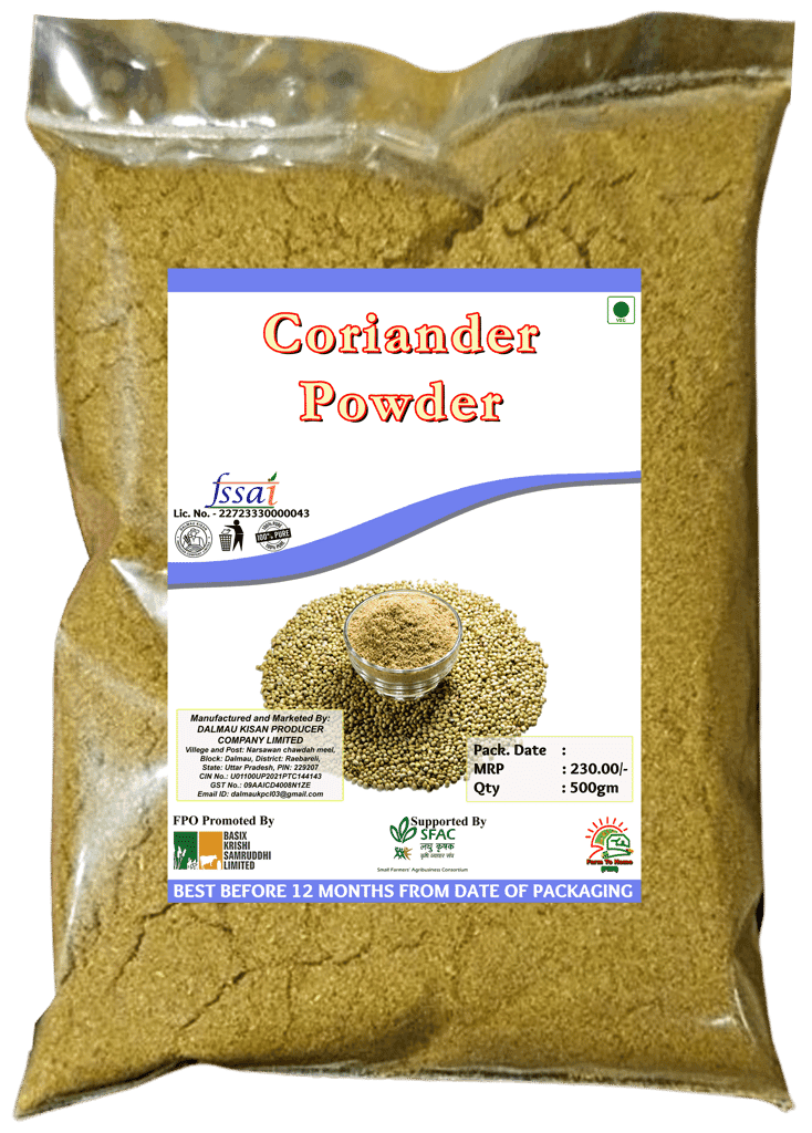 Coriander Powder - 500gm Pack - 100% Pure and Natural (pack of 2) view 3