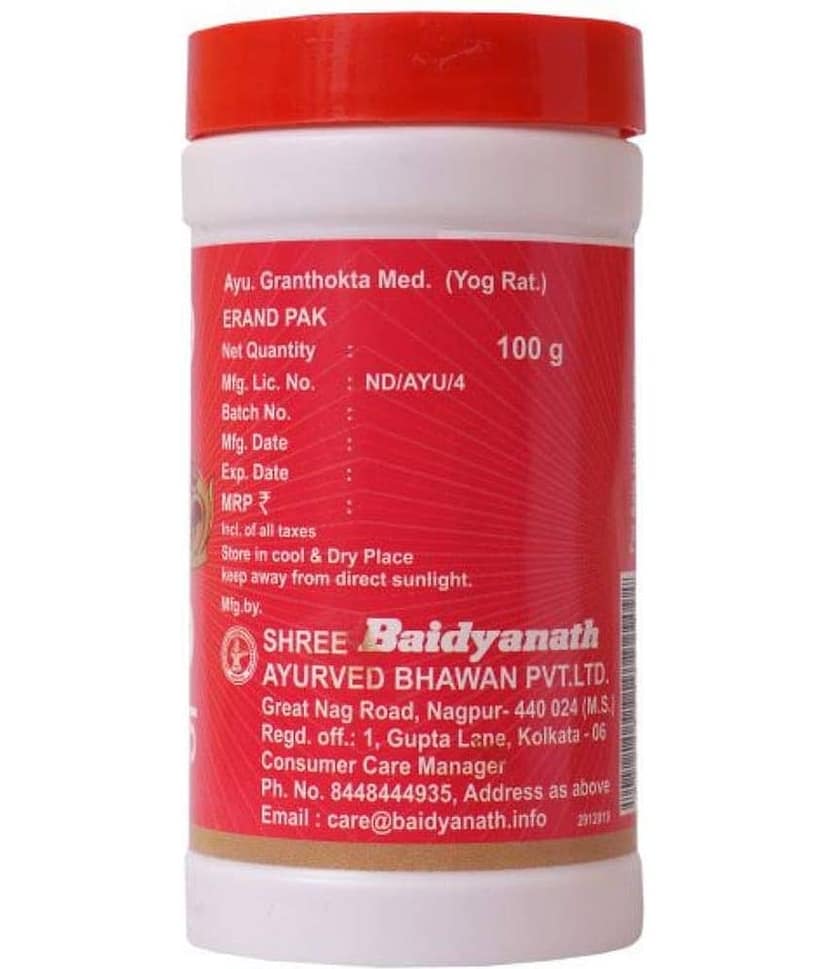 Baidyanath Erand Pak Powder 100 Gm Pack of 1