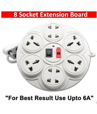 KriSo 8 Socket Extension Board