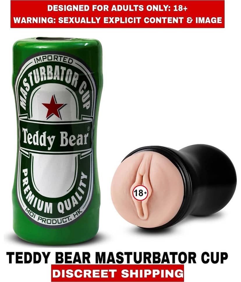 Male Sex Toys Teddy Bear Pussy Masturbator Cup Fleshlights For Men