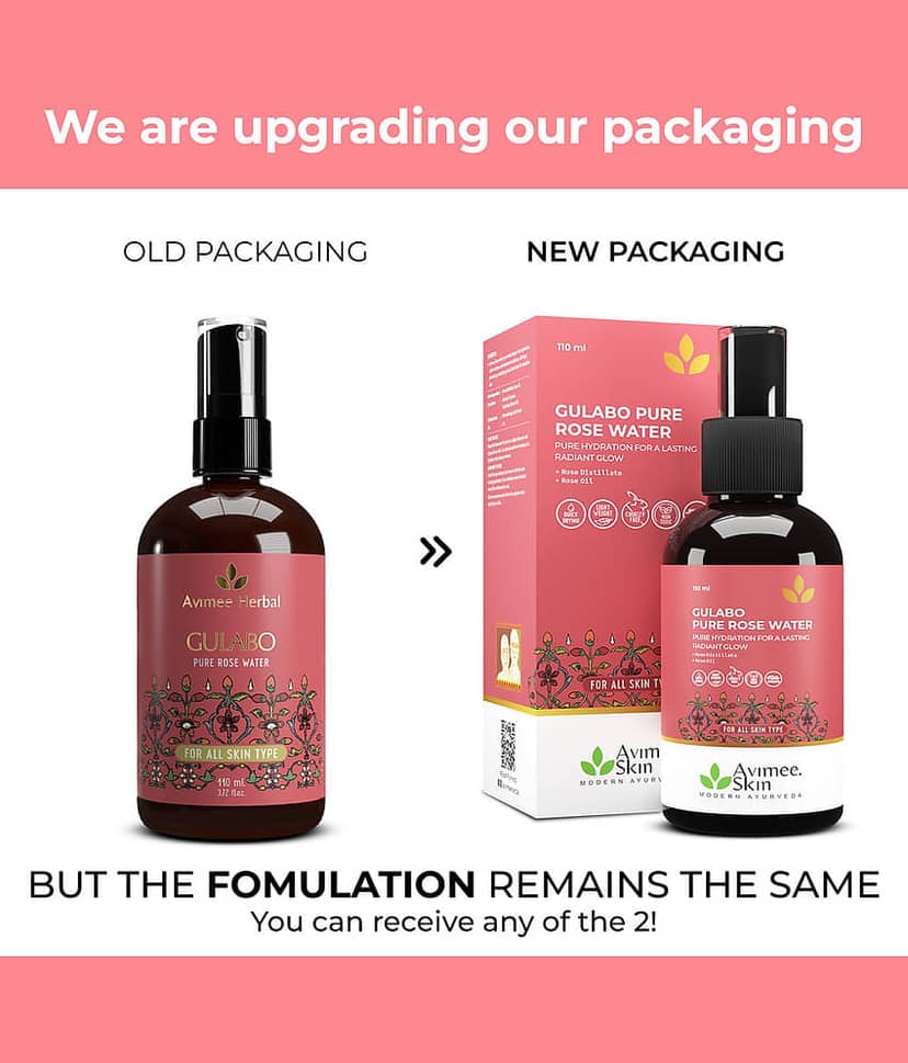 Avimee Herbal Gulabo Rosewater Soothes Skin, Tightens Pores & Restores Glow 100ml (Pack of 1) view 2