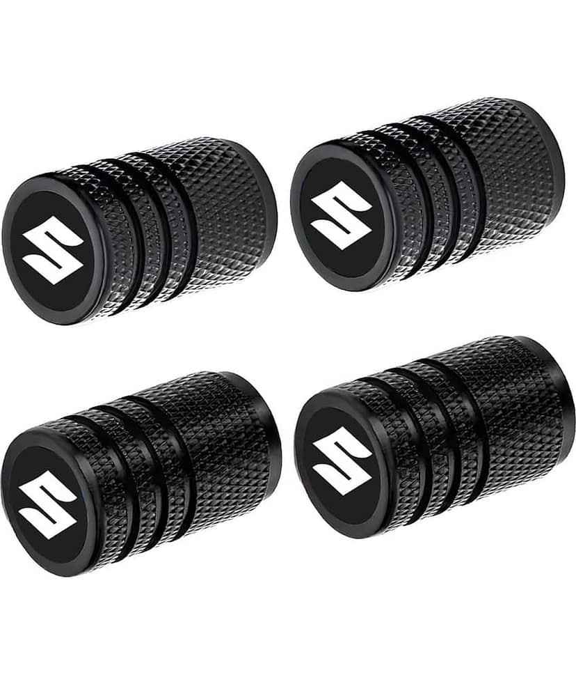 SIAGO Tyre Valve Caps Maruti Suzuki Set of 4