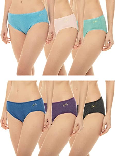 Feelings Hipster Plain Panties Pack of 3 view 2