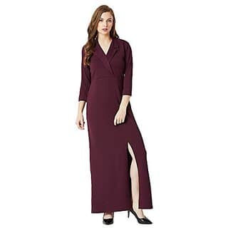 Miss Chase Womens Crepe a-line Dress
