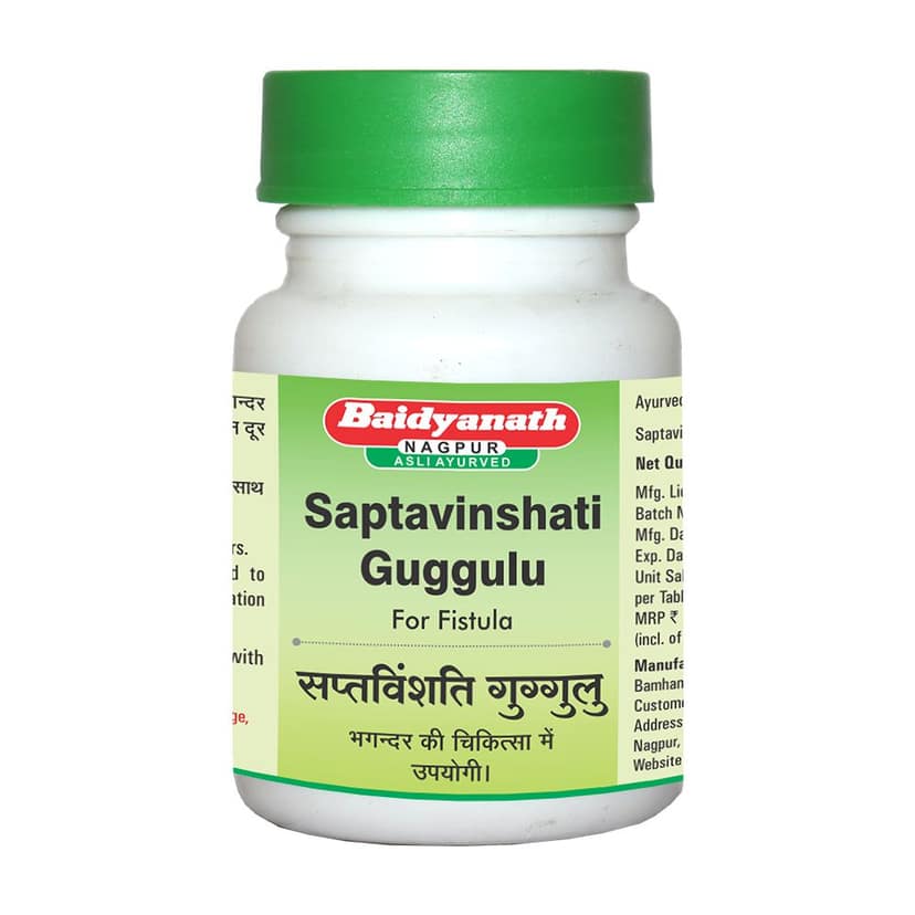 Baidyanath Saptavinshati Guggulu 80 Tab