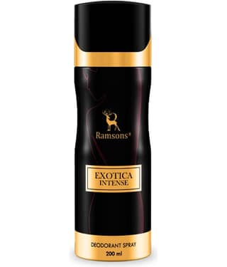 Ramsons - EXOTICA INTENSE Deodorant Spray Body Perfume For Women Long Lasting 200 ml (Pack of 1)