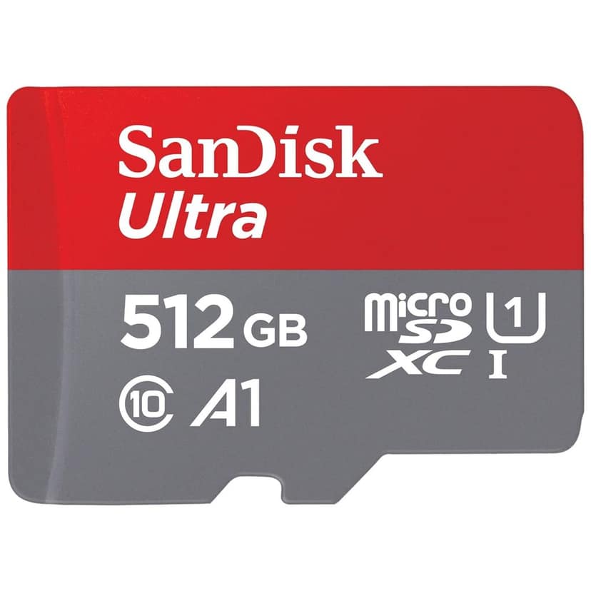 SanDisk Ultra 512GB microSDXC UHS-I Memory Card
