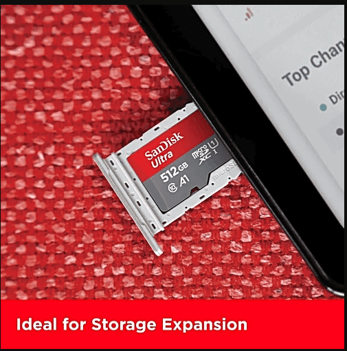 SanDisk Ultra 512GB microSDXC UHS-I Memory Card view 2