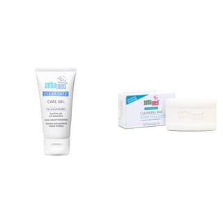 Sebamed Clear Face Care Gel, 50ml & SebaMed Clear Face Cleansing Bar, 100g Sebamed Clear Face Care Gel, 50ml & SebaMed Clear Face Cleansing Bar, 100g - 50 ml (Pack of 1)