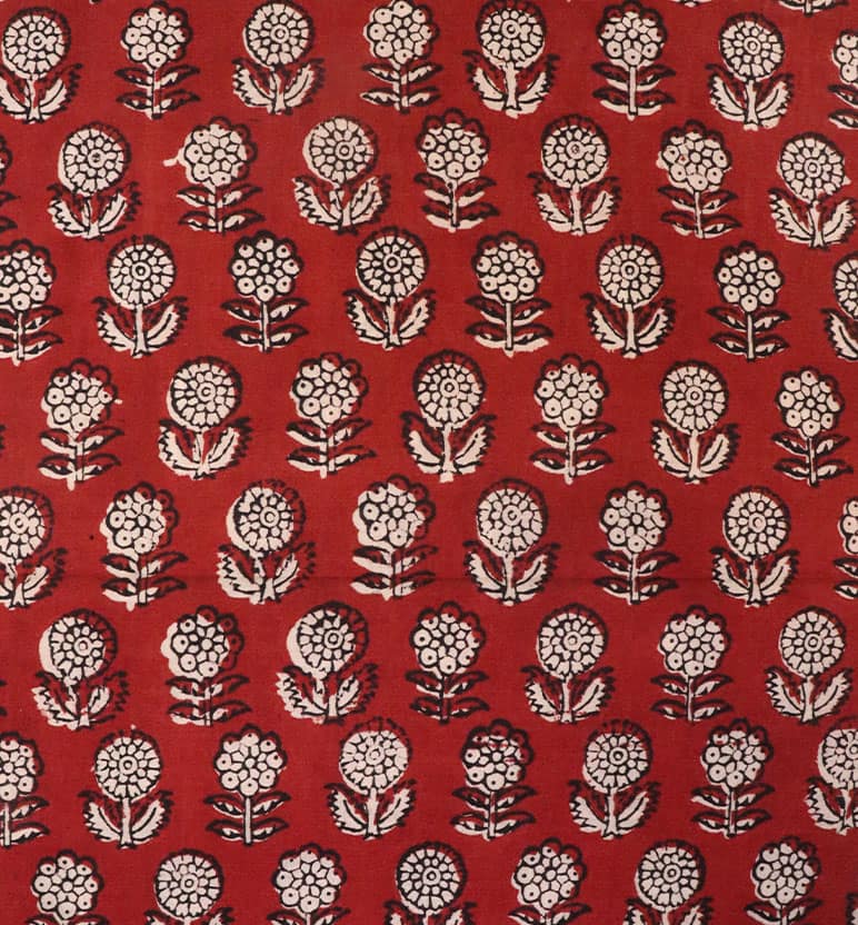 Hand Block Printed Bagh Cotton Dupatta view 3