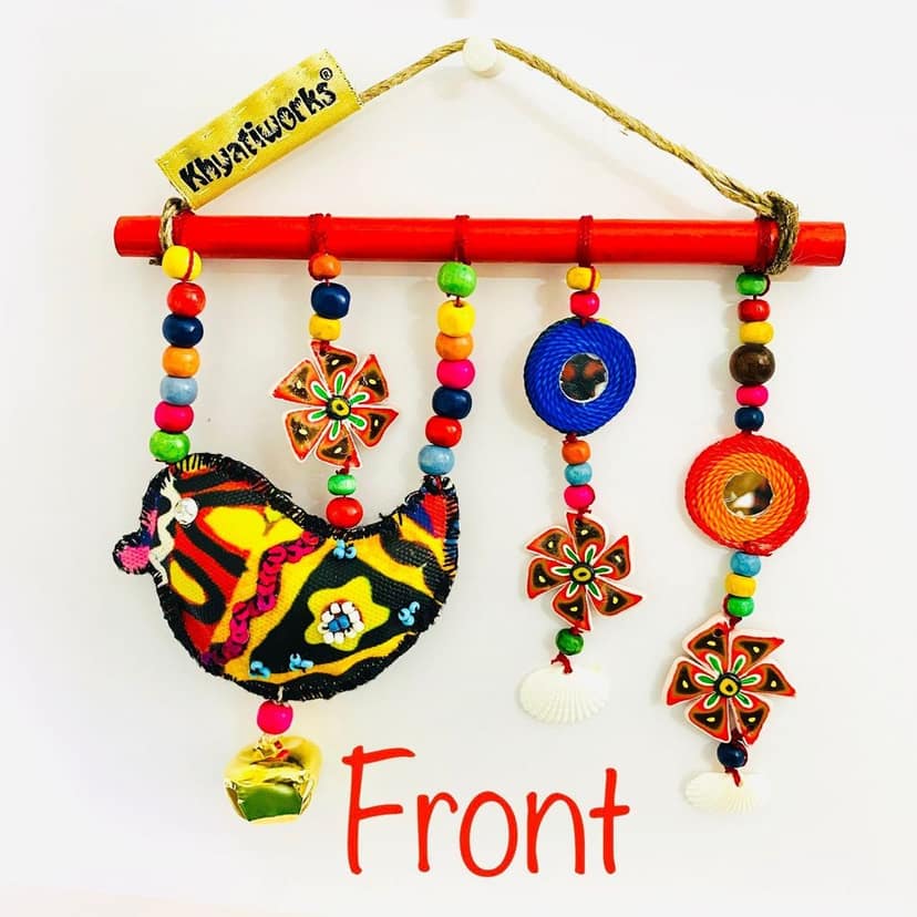 Birdie and Windmill Mini Hanging
