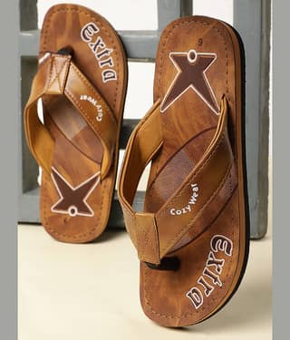Cozy Wear Tan Flip Flops