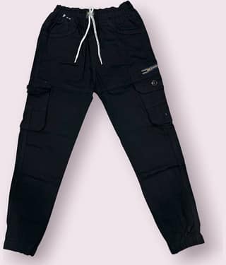 ICONIC ME Pack of 1 Boys Cotton Blend Jeans ( Black )