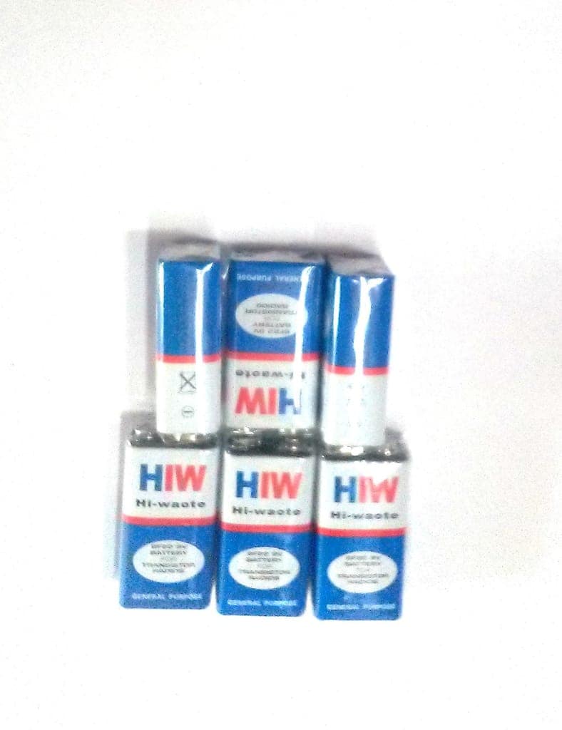 Nawani 9 Volts High Power Long Life Batteries ( 6 Pcs) view 3