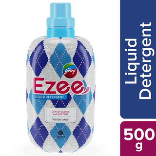 Godrej Ezee Liquid Detergent For Winter Wear - Woolmark Certified, 500 G Bottle