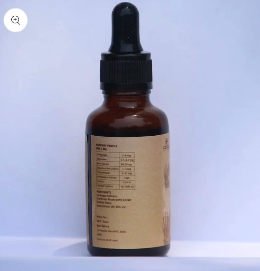 Lion’s Mane Mushroom Tincture (30ml) view 2
