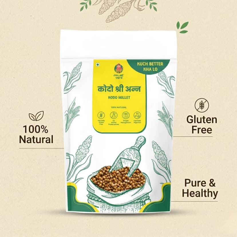 Millet Yard Kodo Millet shreeanna 500 gram view 5